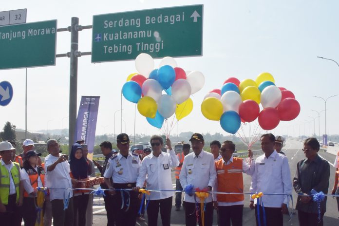 Diresmikan, Tol Tanjung Morawa-Parbarakan Gratis 10 Hari