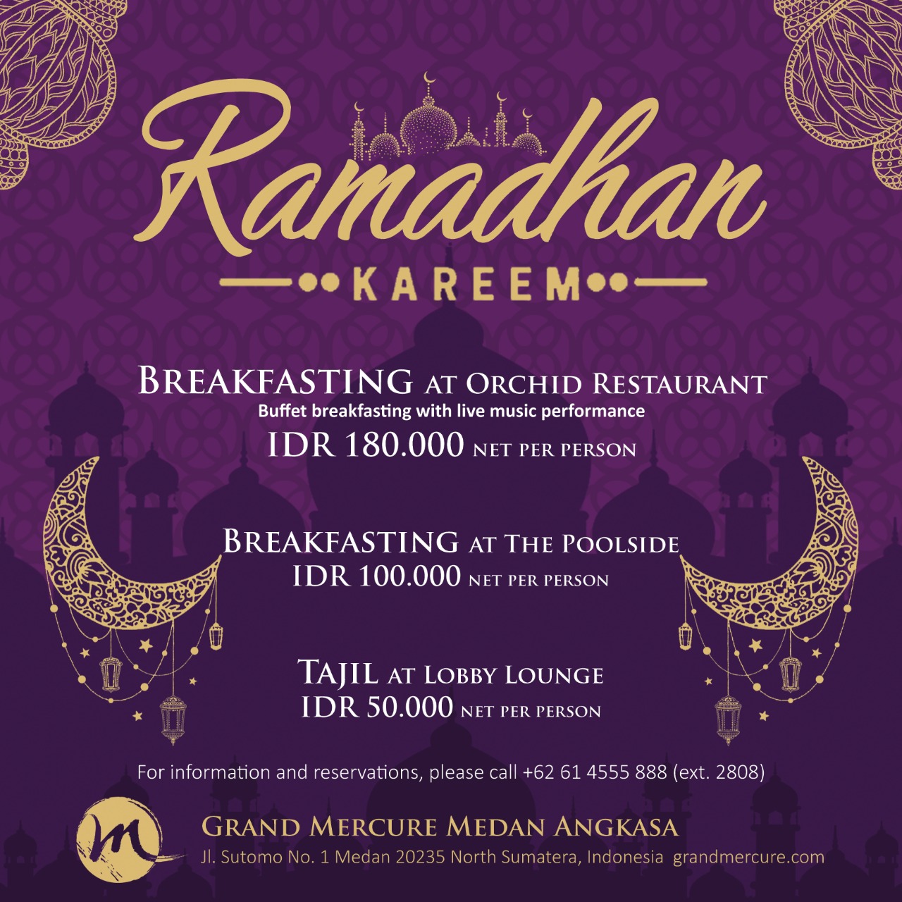 Grand Mercure Hotel Tawarkan Paket Bukber Terjangkau