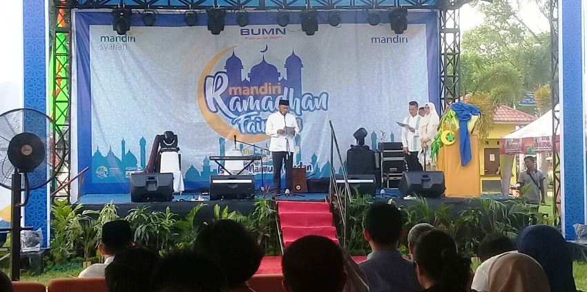 Sosialisasikan Transaksi Non Tunai di Mandiri Ramadhan Fair