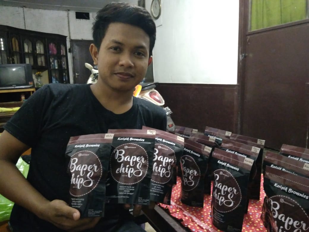 Baper Chips, Keripik Brownies yang Bisa Bikin Baper