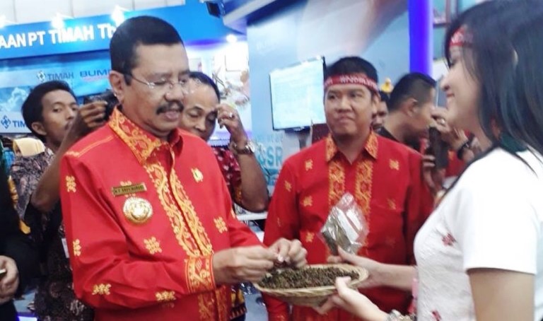 Produk Tanaman Khas Kawasan Danau Toba Laris di Inacraft 2018