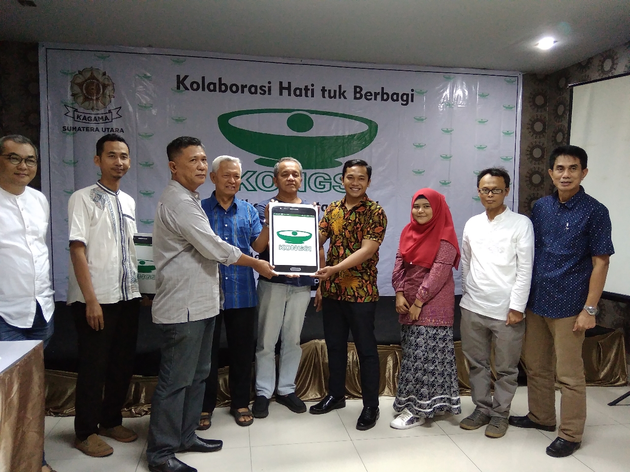 Kagama Sumut Launching Aplikasi Kongsi