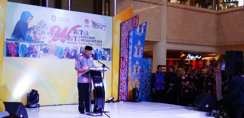 Produk Unggulan Kerajinan Khas Kota Medan Dipromosikan di Sun Plaza