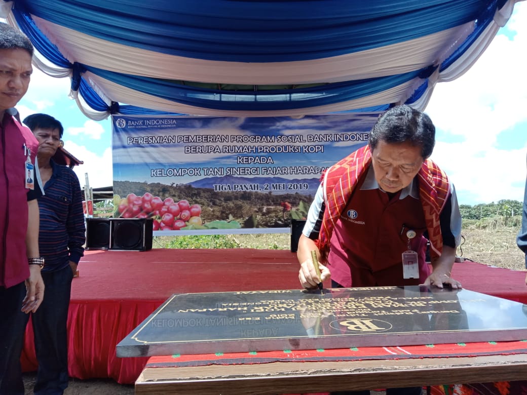BI Sumut Harapkan Rumah Produksi Kopi di Karo Menjadi Sumber Ekonomi Baru