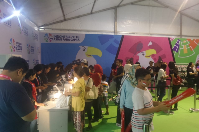 1500 Boneka Maskot Asian Para Games 2018 Habis Terjual