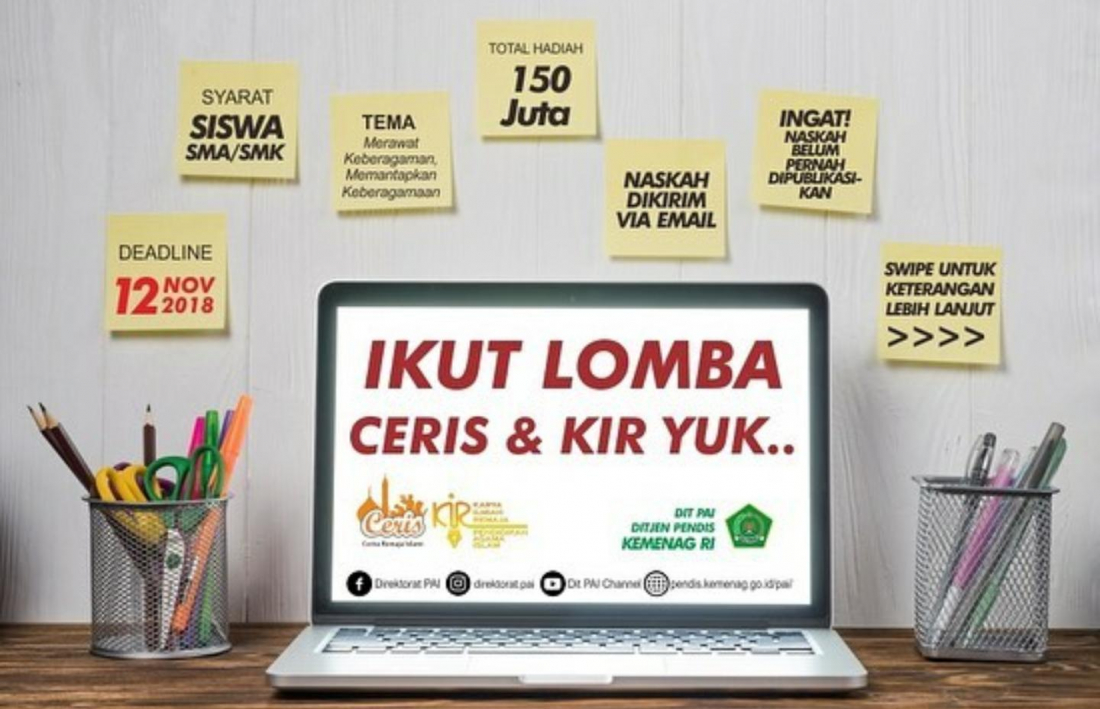 Gelar Lomba Cerita Islami, Kemenag Siapkan Hadiah Jutaan Rupiah