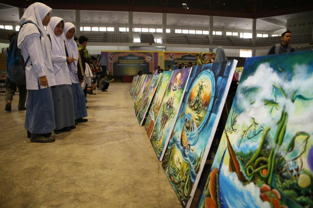 Industri Kreatif Kaligrafi Kontemporer Bertumbuh di Indonesia 
