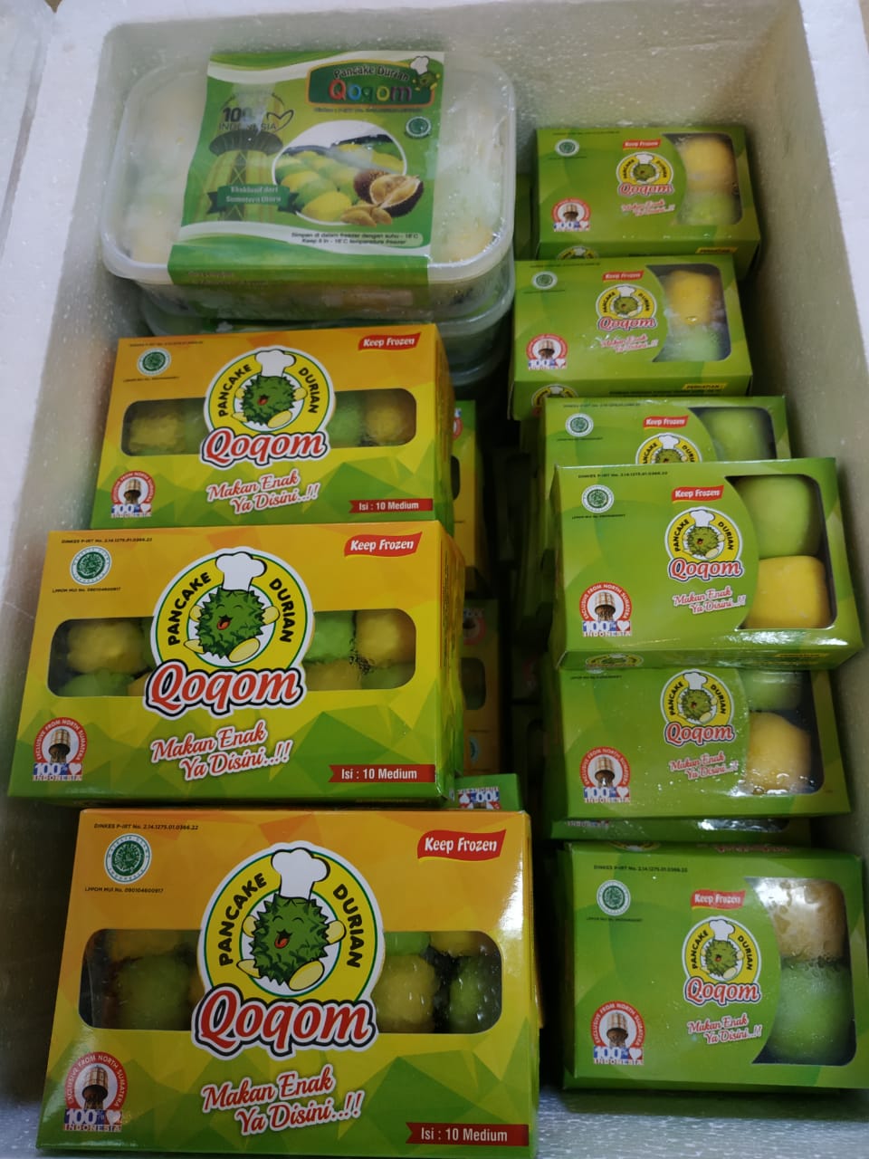 QOQOM Pancake Durian Ditarget Jadi Oleh-Oleh Khas Medan 