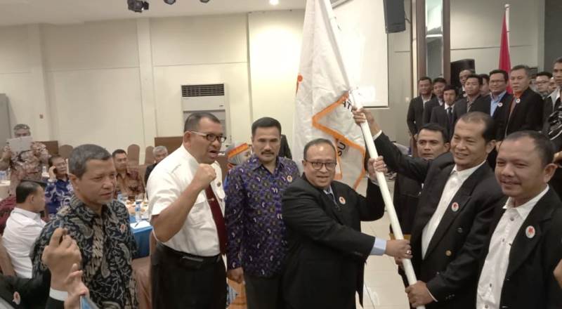 Resmi! Rafriandi Dilantik Jadi Ketua Asprindo Sumut