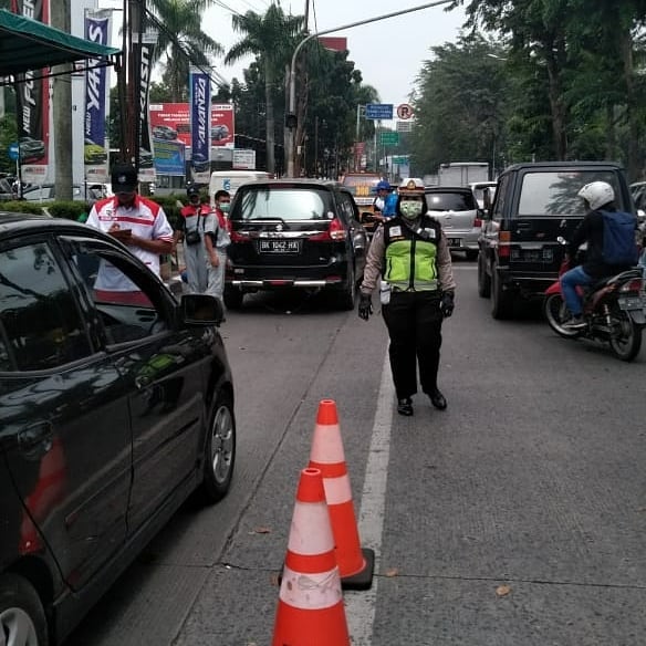  Sejumlah Jalan Ditutup Untuk Kelancaran Malam Tahun Baru di Medan