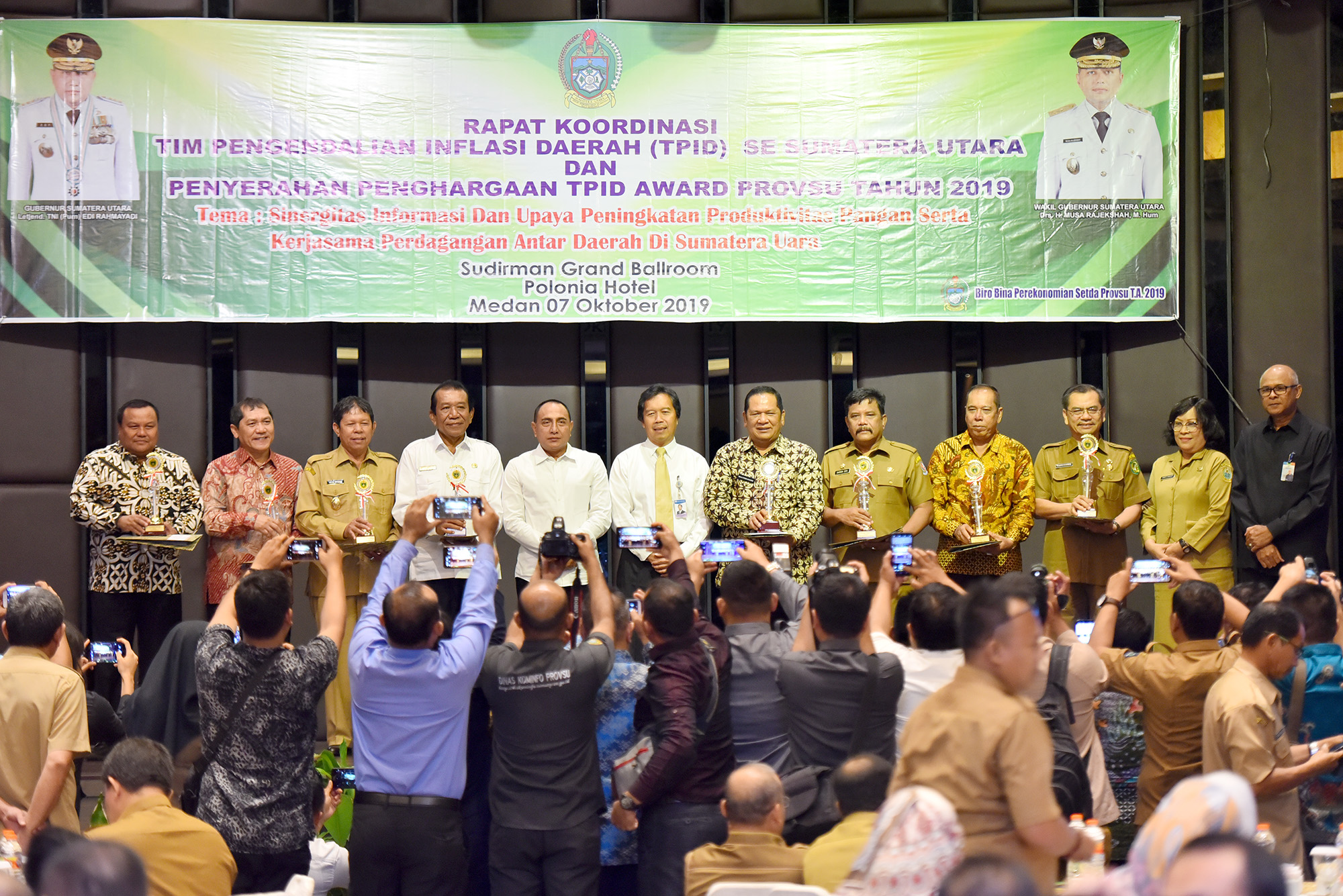 Gubsu : Kendalikan Inflasi seperti Menjaga Tensi