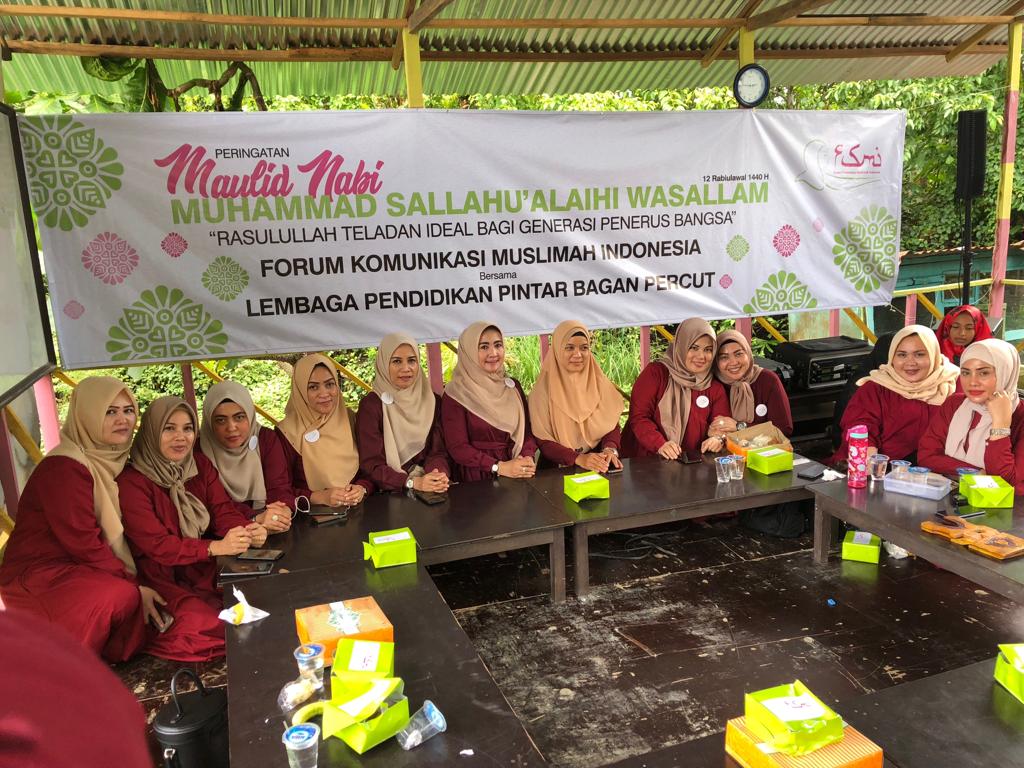 FKMI Gelar Maulid Nabi Bersama Anak Binaan di Percut