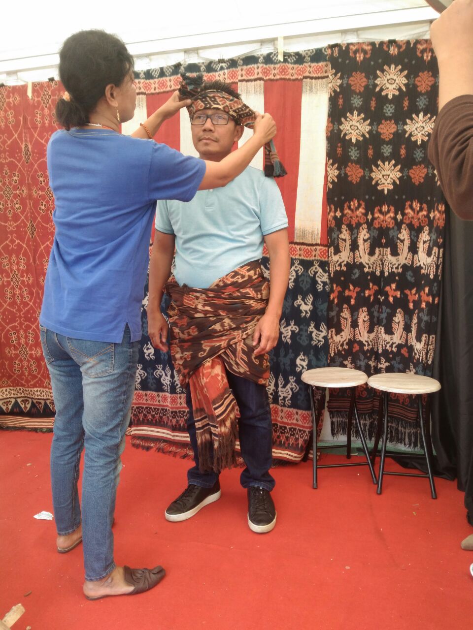 Produk  Kebudayaan Daerah Tertinggal Dipromosikan di Expo Asian Games 2018