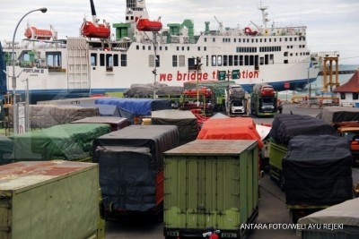 Tsunami, Penyeberangan Merak - Bakauheni Beroperasi Normal